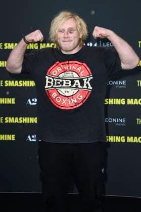 Frederic Vosgröne at the premiere of the movie The Smashing Machine at Zoo Palast Berlin, 22 09 2025 Foto:xN.xKubelkax xFuturexImagex machine_5933