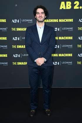 Benny Safdie at the premiere of the movie The Smashing Machine at Zoo Palast Berlin, 22 09 2025 Foto:xN.xKubelkax xFuturexImagex machine_5961