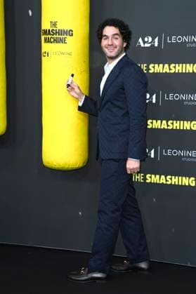 Benny Safdie at the premiere of the movie The Smashing Machine at Zoo Palast Berlin, 22 09 2025 Foto:xN.xKubelkax xFuturexImagex machine_5964