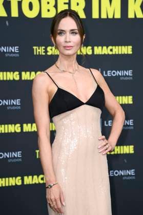 Emily Blunt at the premiere of the movie The Smashing Machine at Zoo Palast Berlin, 22 09 2025 Foto:xN.xKubelkax xFuturexImagex machine_5971