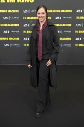 Nadja Jo Klapper at the premiere of the movie The Smashing Machine at Zoo Palast Berlin, 22 09 2025 Foto:xJ.xKnowlesx xFuturexImagex machine_5761