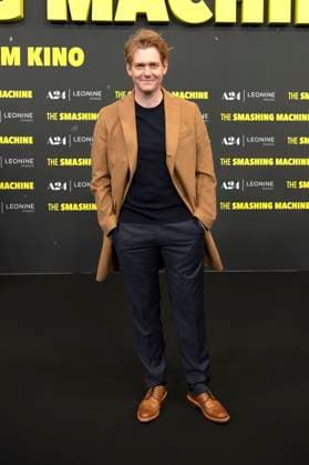 Johannes Heinrichs at the premiere of the movie The Smashing Machine at Zoo Palast Berlin, 22 09 2025 Foto:xJ.xKnowlesx xFuturexImagex machine_5764