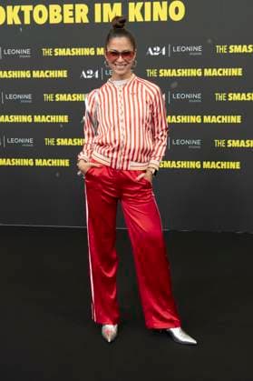 Zora Alber at the premiere of the movie The Smashing Machine at Zoo Palast Berlin, 22 09 2025 Foto:xJ.xKnowlesx xFuturexImagex machine_5767