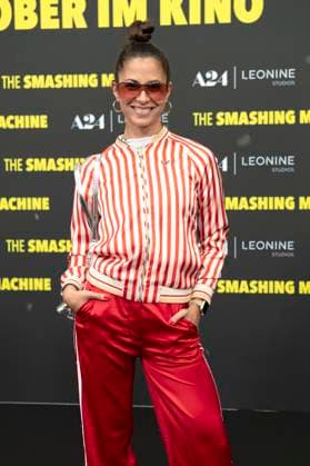 Zora Alber at the premiere of the movie The Smashing Machine at Zoo Palast Berlin, 22 09 2025 Foto:xJ.xKnowlesx xFuturexImagex machine_5768