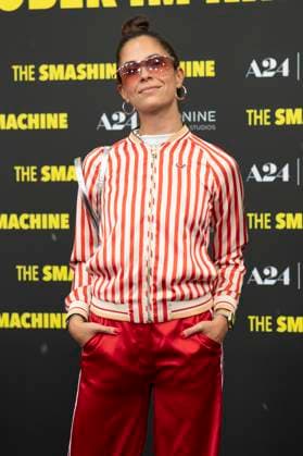 Zora Alber at the premiere of the movie The Smashing Machine at Zoo Palast Berlin, 22 09 2025 Foto:xJ.xKnowlesx xFuturexImagex machine_5770