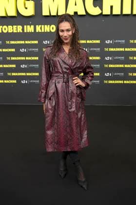 Marie Mouroum at the premiere of the movie The Smashing Machine at Zoo Palast Berlin, 22 09 2025 Foto:xJ.xKnowlesx xFuturexImagex machine_5771