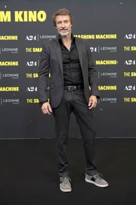 Guido Broscheit at the premiere of the movie The Smashing Machine at Zoo Palast Berlin, 22 09 2025 Foto:xJ.xKnowlesx xFuturexImagex machine_5779