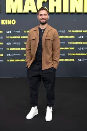 Moritz Leitner at the premiere of the movie The Smashing Machine at Zoo Palast Berlin, 22 09 2025 Foto:xJ.xKnowlesx xFuturexImagex machine_5787