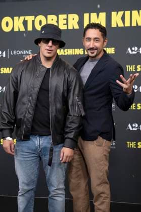 Farid Bang and Eko Fresh at the premiere of the movie The Smashing Machine at Zoo Palast Berlin, 22 09 2025 Foto:xJ.xKnowlesx xFuturexImagex machine_5791