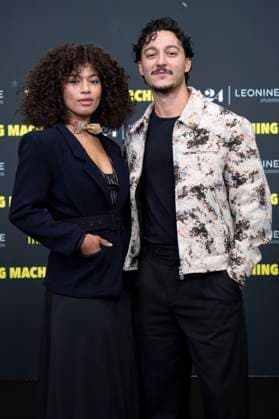 Aysha Joy Samuel with companion at the premiere of the movie The Smashing Machine at Zoo Palast Berlin, 22 09 2025 Foto:xJ.xKnowlesx xFuturexImagex machine_5799