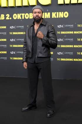 Barry Hammerschmidt at the premiere of the movie The Smashing Machine at Zoo Palast Berlin, 22 09 2025 Foto:xJ.xKnowlesx xFuturexImagex machine_5801