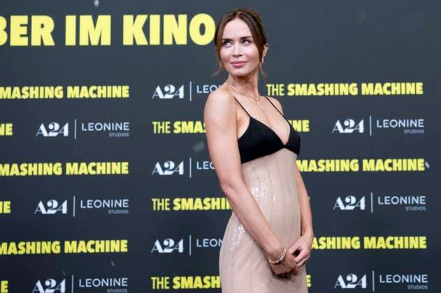 Emily Blunt at the premiere of the movie The Smashing Machine at Zoo Palast Berlin, 22 09 2025 Foto:xJ.xKnowlesx xFuturexImagex machine_5831