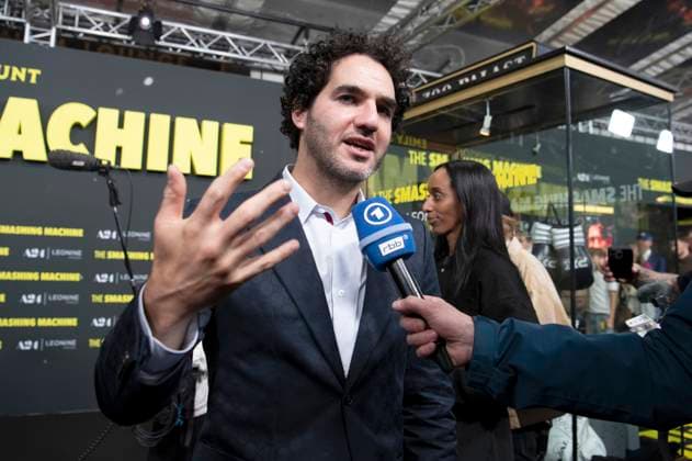 Benny Safdie at the premiere of the movie The Smashing Machine at Zoo Palast Berlin, 22 09 2025 Foto:xJ.xKnowlesx xFuturexImagex machine_5850