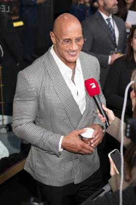 Dwayne Johnson at the premiere of the movie The Smashing Machine at Zoo Palast Berlin, 22 09 2025 Foto:xJ.xKnowlesx xFuturexImagex machine_5852