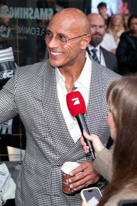 Dwayne Johnson at the premiere of the movie The Smashing Machine at Zoo Palast Berlin, 22 09 2025 Foto:xJ.xKnowlesx xFuturexImagex machine_5853