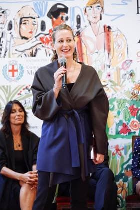 Milan, The 25th edition of the Chi è Chi Fashion Community Awards during Milan Women s Fashion Week Spring Summer 2026 at Palazzo Marino. Pictured: Anoushka Borghesi (Global Communication Director, Giorgio Armani)  Copyright: xAlessandroxBremecx xipa-agency.netx xx IPA_Agency_IPA65595143