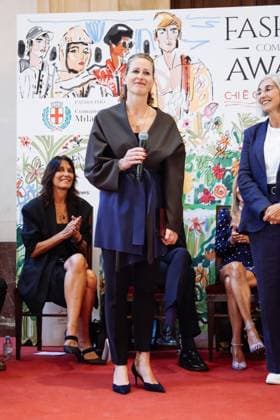 Milan, The 25th edition of the Chi è Chi Fashion Community Awards during Milan Women s Fashion Week Spring Summer 2026 at Palazzo Marino. Pictured: Anoushka Borghesi (Global Communication Director, Giorgio Armani)  Copyright: xAlessandroxBremecx xipa-agency.netx xx IPA_Agency_IPA65595150
