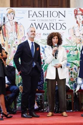 Milan, The 25th edition of the Chi è Chi Fashion Community Awards during Milan Women s Fashion Week Spring Summer 2026 at Palazzo Marino. Pictured: Franco Mantero and Lucia Mantero  Copyright: xAlessandroxBremecx xipa-agency.netx xx IPA_Agency_IPA65595205