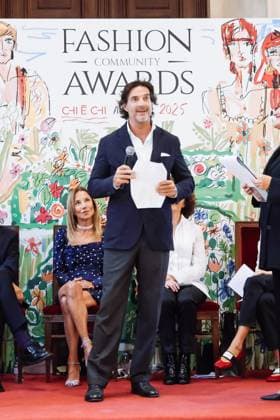 Milan, The 25th edition of the Chi è Chi Fashion Community Awards during Milan Women s Fashion Week Spring Summer 2026 at Palazzo Marino. Pictured: Javier Goyeneche  Copyright: xAlessandroxBremecx xipa-agency.netx xx IPA_Agency_IPA65595234