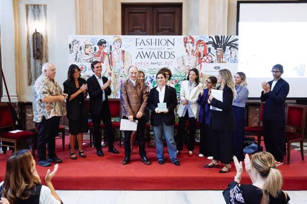 Milan, The 25th edition of the Chi è Chi Fashion Community Awards during Milan Women s Fashion Week Spring Summer 2026 at Palazzo Marino. Pictured: Maria Grazia Chiuri (Italian designer)  Copyright: xAlessandroxBremecx xipa-agency.netx xx IPA_Agency_IPA65595339