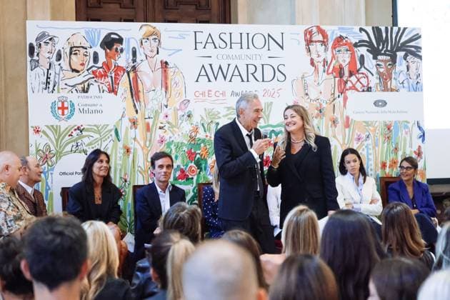 Milan, The 25th edition of the Chi è Chi Fashion Community Awards during Milan Women s Fashion Week Spring Summer 2026 at Palazzo Marino. Pictured: Carlo Capasa (President of the National Chamber of Italian Fashion)  Copyright: xAlessandroxBremecx xipa-agency.netx xx IPA_Agency_IPA65595367