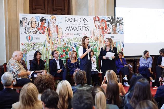 Milan, The 25th edition of the Chi è Chi Fashion Community Awards during Milan Women s Fashion Week Spring Summer 2026 at Palazzo Marino. Pictured: Alessia Cappello  Copyright: xAlessandroxBremecx xipa-agency.netx xx IPA_Agency_IPA65595400