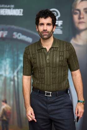 September 23, 2025, Madrid, Madrid, Spain: Tamar Novas attended Similar a Murder Parecido a un asesinato Red Carpet during 73rd San Sebastian International Film Festival at Principe Cinema on September 23, 2025 in Donostia San Sebastian, Spain Madrid Spain - ZUMAg15_ 20250923_zaf_g15_276 Copyright: xJackxAbuinx