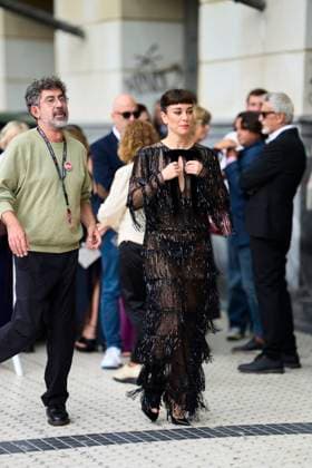 September 23, 2025, Madrid, Madrid, Spain: Blanca Suarez attended Similar a Murder Parecido a un asesinato Red Carpet during 73rd San Sebastian International Film Festival at Principe Cinema on September 23, 2025 in Donostia San Sebastian, Spain Madrid Spain - ZUMAg15_ 20250923_zaf_g15_289 Copyright: xJackxAbuinx