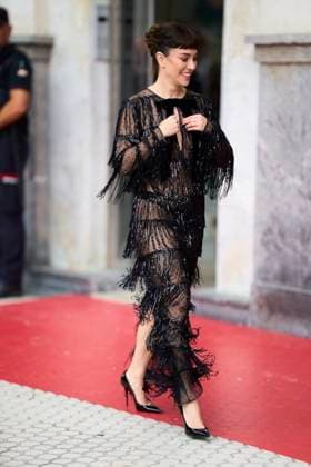 September 23, 2025, Madrid, Madrid, Spain: Blanca Suarez attended Similar a Murder Parecido a un asesinato Red Carpet during 73rd San Sebastian International Film Festival at Principe Cinema on September 23, 2025 in Donostia San Sebastian, Spain Madrid Spain - ZUMAg15_ 20250923_zaf_g15_293 Copyright: xJackxAbuinx