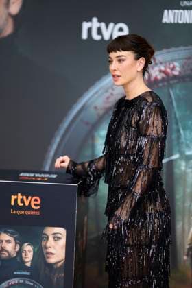 September 23, 2025, Madrid, Madrid, Spain: Blanca Suarez attended Similar a Murder Parecido a un asesinato Red Carpet during 73rd San Sebastian International Film Festival at Principe Cinema on September 23, 2025 in Donostia San Sebastian, Spain Madrid Spain - ZUMAg15_ 20250923_zaf_g15_294 Copyright: xJackxAbuinx