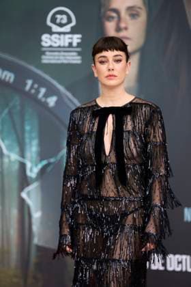 September 23, 2025, Madrid, Madrid, Spain: Blanca Suarez attended Similar a Murder Parecido a un asesinato Red Carpet during 73rd San Sebastian International Film Festival at Principe Cinema on September 23, 2025 in Donostia San Sebastian, Spain Madrid Spain - ZUMAg15_ 20250923_zaf_g15_304 Copyright: xJackxAbuinx