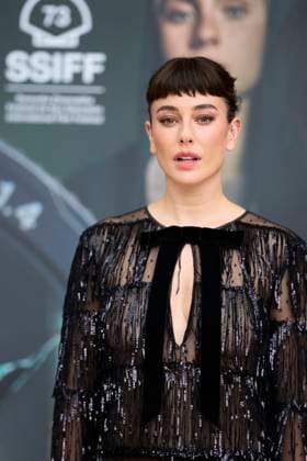 September 23, 2025, Madrid, Madrid, Spain: Blanca Suarez attended Similar a Murder Parecido a un asesinato Red Carpet during 73rd San Sebastian International Film Festival at Principe Cinema on September 23, 2025 in Donostia San Sebastian, Spain Madrid Spain - ZUMAg15_ 20250923_zaf_g15_309 Copyright: xJackxAbuinx