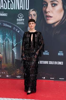 September 23, 2025, Madrid, Madrid, Spain: Blanca Suarez attended Similar a Murder Parecido a un asesinato Red Carpet during 73rd San Sebastian International Film Festival at Principe Cinema on September 23, 2025 in Donostia San Sebastian, Spain Madrid Spain - ZUMAg15_ 20250923_zaf_g15_313 Copyright: xJackxAbuinx