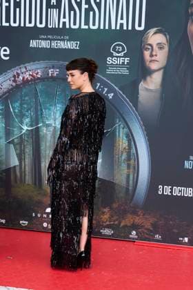 September 23, 2025, Madrid, Madrid, Spain: Blanca Suarez attended Similar a Murder Parecido a un asesinato Red Carpet during 73rd San Sebastian International Film Festival at Principe Cinema on September 23, 2025 in Donostia San Sebastian, Spain Madrid Spain - ZUMAg15_ 20250923_zaf_g15_322 Copyright: xJackxAbuinx