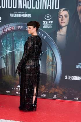 September 23, 2025, Madrid, Madrid, Spain: Blanca Suarez attended Similar a Murder Parecido a un asesinato Red Carpet during 73rd San Sebastian International Film Festival at Principe Cinema on September 23, 2025 in Donostia San Sebastian, Spain Madrid Spain - ZUMAg15_ 20250923_zaf_g15_323 Copyright: xJackxAbuinx