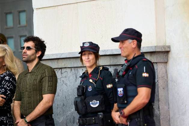 September 23, 2025, Madrid, Madrid, Spain: Tamar Novas attended Similar a Murder Parecido a un asesinato Red Carpet during 73rd San Sebastian International Film Festival at Principe Cinema on September 23, 2025 in Donostia San Sebastian, Spain Madrid Spain - ZUMAg15_ 20250923_zaf_g15_331 Copyright: xJackxAbuinx