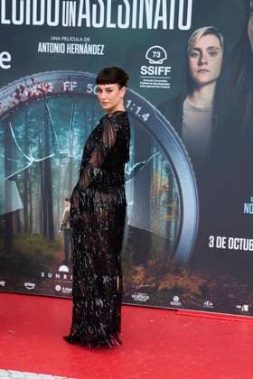 73rd San Sebastian International Film Festival - Similar a Murder - Parecido a un asesinato Red Carpet Blanca Suarez attended Similar a Murder Parecido a un asesinato Red Carpet during 73rd San Sebastian International Film Festival at Principe Cinema on September 23, 2025 in Donostia, San Sebastian, Spain. Photo by ABACAPRESS.COM Donostia San Sebastian Euskadi Spain  Copyright: xABACAx