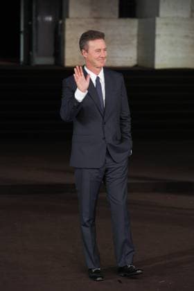 Milan, Milan Women s Fashion Week Spring Summer 2026 - Women s Fashion, Spring Summer 2026 - Gucci fashion show - guests in the photo: Edward Norton  Copyright: xRiccardoxGIordanox xipa-agency.netx xRiccardoxGiordano IPAx IPA_Agency_IPA65608881