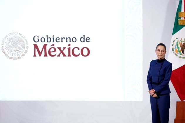 Mexican President Claudia Sheinbaum News Conference Mexican President Claudia Sheinbaum Pardo speaks about the country s health services report during a press conference at the National Palace. on September 23, 2025, in Mexico City, Mexico. (Photo by Luis Barron Eyepix Group) Copyright: xLuisxBarronx xEyepixxGroupx LB_23092025_124825