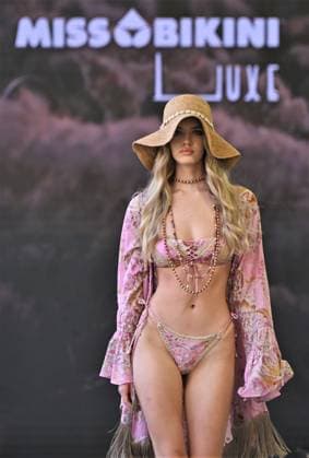 Milan,Italy Miss Bikini brand s Spring Summer 2026 collection presentation show In the photo:Miss Bikini show  Copyright: xNickxZonnax xipa-agency.netx xNickxZonnax IPA_Agency_IPA65613081
