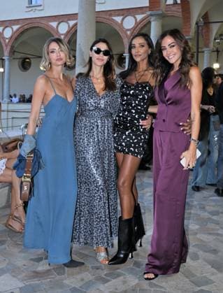 Milan, Italy Miss Bikini brand s Spring Summer 2026 collection presentation show. In the photo: Juliana Moreira, Giorgia Palmas, Barolo Elena, Capriotti Cecilia  Copyright: xNickxZonnax xipa-agency.netx xNickxZonnax IPA_Agency_IPA65613180