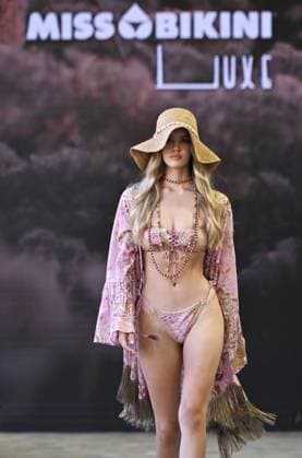Milan,Italy Miss Bikini brand s Spring Summer 2026 collection presentation show In the photo:Miss Bikini show  Copyright: xNickxZonnax xipa-agency.netx xNickxZonnax IPA_Agency_IPA65613197