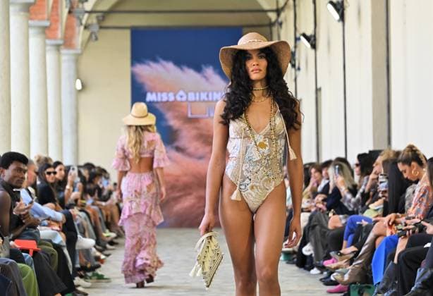 Milan,Italy Miss Bikini brand s Spring Summer 2026 collection presentation show In the photo:Miss Bikini show  Copyright: xNickxZonnax xipa-agency.netx xNickxZonnax IPA_Agency_IPA65613200