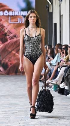 Milan,Italy Miss Bikini brand s Spring Summer 2026 collection presentation show In the photo:Miss Bikini show  Copyright: xNickxZonnax xipa-agency.netx xNickxZonnax IPA_Agency_IPA65613264