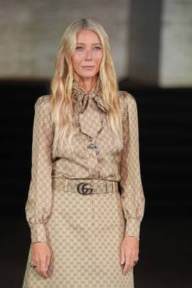 Milan, Milan Women s Fashion Week Spring Summer 2026 - Women s Fashion, Spring Summer 2026 - Gucci fashion show - guests in the photo: Gwyneth Paltrow  Copyright: xRiccardoxGIordanox xipa-agency.netx xRiccardoxGiordano IPAx IPA_Agency_IPA65608865