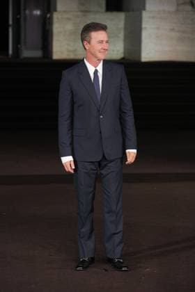 Milan, Milan Women s Fashion Week Spring Summer 2026 - Women s Fashion, Spring Summer 2026 - Gucci fashion show - guests in the photo: Edward Norton  Copyright: xRiccardoxGIordanox xipa-agency.netx xRiccardoxGiordano IPAx IPA_Agency_IPA65608871