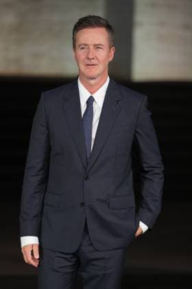Milan, Milan Women s Fashion Week Spring Summer 2026 - Women s Fashion, Spring Summer 2026 - Gucci fashion show - guests in the photo: Edward Norton  Copyright: xRiccardoxGIordanox xipa-agency.netx xRiccardoxGiordano IPAx IPA_Agency_IPA65608873