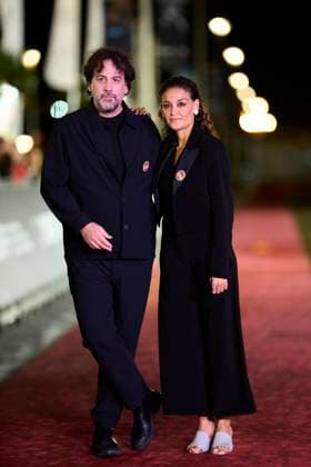 73rd San Sebastian International Film Festival: Flores para Antonio Red Carpet Isaki Lacuesta, Elena Molina attended Flores para Antonio Red Carpet during 73rd San Sebastian International Film Festival at Victoria Eugenia Theatre on September 23, 2025 in Donostia San Sebastian, Spain Photo by IMAGO MPG Donostia San Sebastian Victoria Eugenia Theatre Euskadi Spain  Copyright: xMPGx