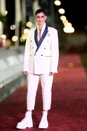 73rd San Sebastian International Film Festival: Flores para Antonio Red Carpet Alba Flores attended Flores para Antonio Red Carpet during 73rd San Sebastian International Film Festival at Victoria Eugenia Theatre on September 23, 2025 in Donostia San Sebastian, Spain Photo by IMAGO MPG Donostia San Sebastian Victoria Eugenia Theatre Euskadi Spain  Copyright: xMPGx
