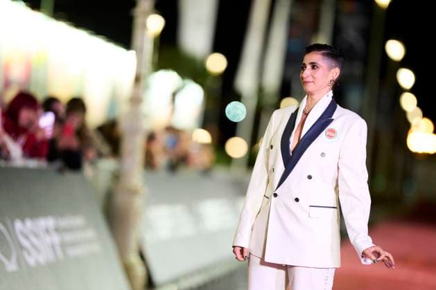 73rd San Sebastian International Film Festival: Flores para Antonio Red Carpet Alba Flores attended Flores para Antonio Red Carpet during 73rd San Sebastian International Film Festival at Victoria Eugenia Theatre on September 23, 2025 in Donostia San Sebastian, Spain Photo by IMAGO MPG Donostia San Sebastian Victoria Eugenia Theatre Euskadi Spain  Copyright: xMPGx